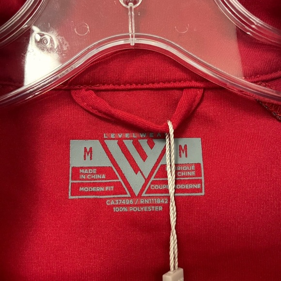 NWT Baseball Genuine Merchandise M Heather Grey / Crimson - Picture 6 of 13